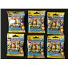 Image 1 : LOT OF 6 PACKS OF LEGO SIMPSONS MINI FIGURES SEALED RETIRED