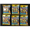 Image 1 : LOT OF 6 PACKS OF LEGO SIMPSONS MINI FIGURES SEALED RETIRED