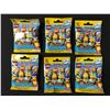 Image 1 : LOT OF 6 PACKS OF LEGO SIMPSONS MINI FIGURES SEALED RETIRED