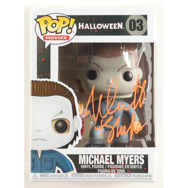 NICK CASTLE SIGNED MICHAEL MYERS FUNKO POP! BECKETT COA