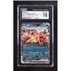 Image 1 : CHARIZARD EX (2023) RULER OF THE BLACK FLAME 066/108 HOLO - CGC GRADE 10