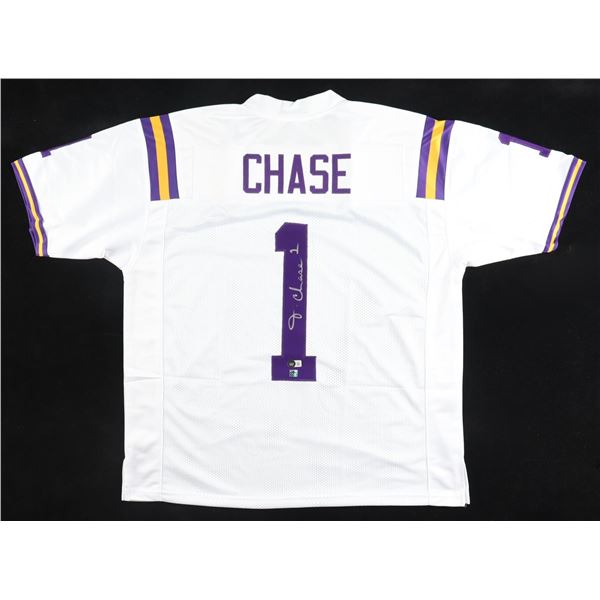 JAMARR CHASE SIGNED JERSEY - BECKETT COA