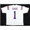 Image 1 : JAMARR CHASE SIGNED JERSEY - BECKETT COA