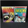 Image 1 : LOT OF 2 ADVENTURES INTO THE UNKNOWN COMICS #171-172 - ACG