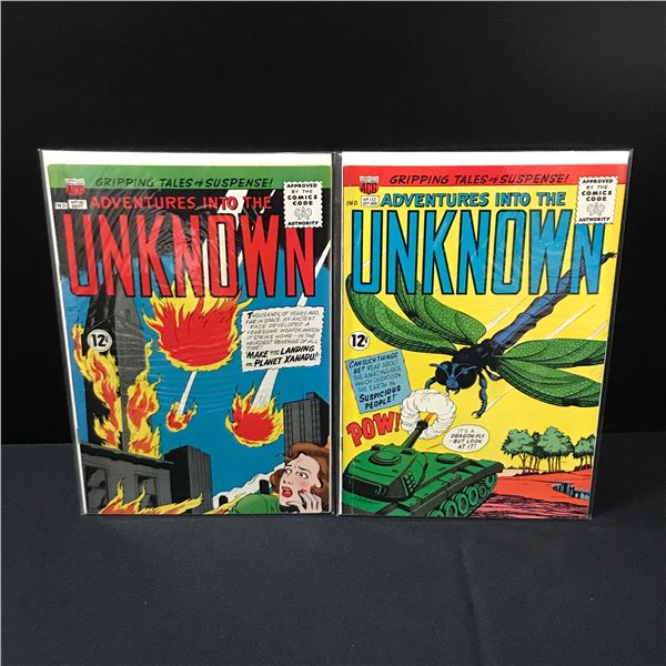 LOT OF 2 ADVENTURES INTO THE UNKNOWN COMICS #151-152 - ACG