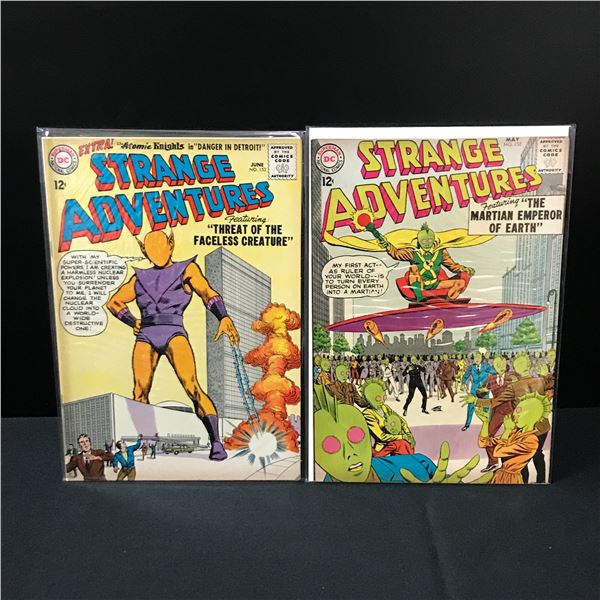 LOT OF 2 STRANGE ADVENTURES COMICS #152-153 - DC COMICS