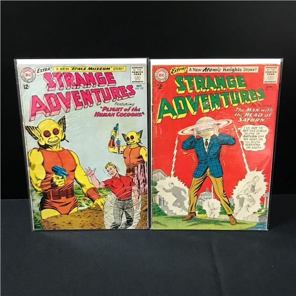 LOT OF 2 STRANGE ADVENTURES COMICS #156-157 - DC COMICS