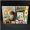 Image 1 : LOT OF 2 STRANGE ADVENTURES COMICS #158-159 - DC COMICS