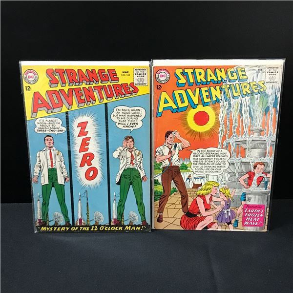 LOT OF 2 STRANGE ADVENTURES COMICS #161-162 - DC COMICS