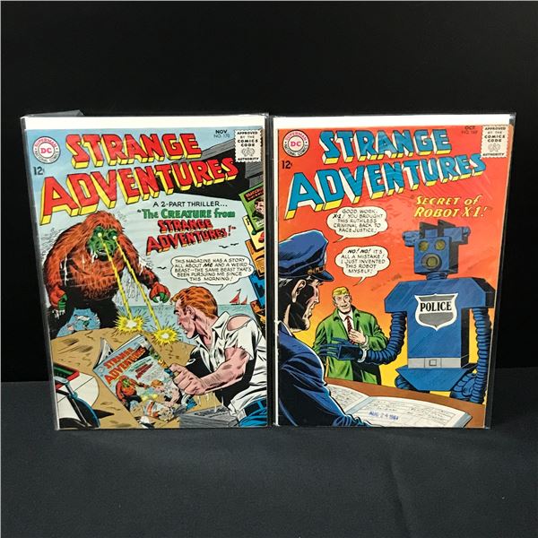 LOT OF 2 STRANGE ADVENTURES COMICS #169-170 - DC COMICS