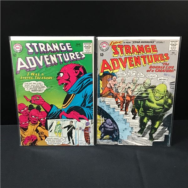 LOT OF 2 STRANGE ADVENTURES COMICS #173-174 - DC COMICS