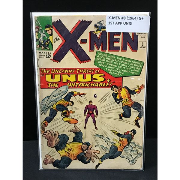 X-MEN #8 1ST APPEARANCE OF UNIS - MARVEL COMICS