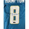Image 2 : OMARION HAMPTON SIGNED LOS ANGELES CHARGERS JERSEY - ACE COA