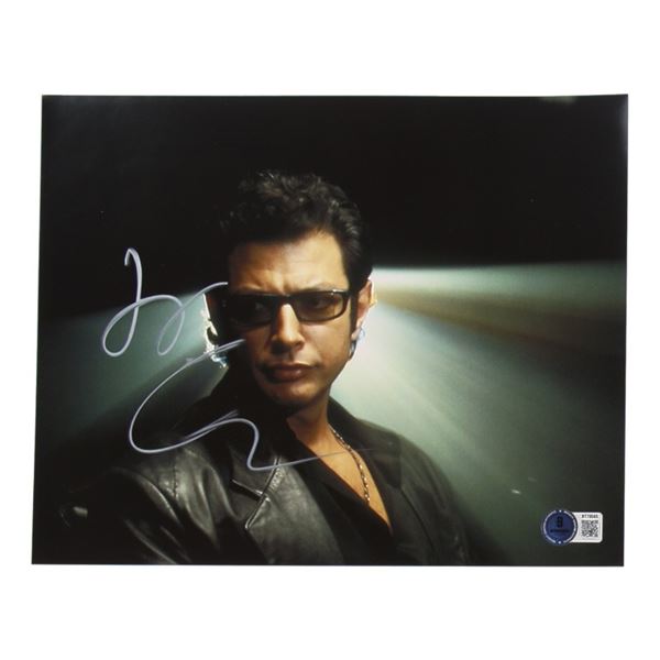 JEFF GOLDBLUM SIGNED PICTURE - BECKETT COA