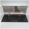 Image 1 : RAY PARK SIGNED DARTH MAUL LIGHTSABER HILT PRESENTATION PIECE - WWOC COA