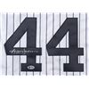 Image 2 : REGGIE JACKSON SIGNED NEW YORK JERSEY - BECKETT COA