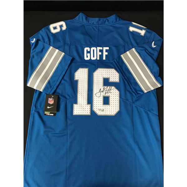 JARED GOFF SIGNED DETROIT LIONS JERSEY - ACE COA