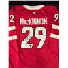 Image 1 : NATHAN MACKINNON SIGNED TEAM CANADA JERSEY - CENTER ICE COA