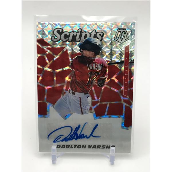 2021 PANINI MOSAIC DAULTON VARSHO SIGNED TRADING CARD - PANINI COA