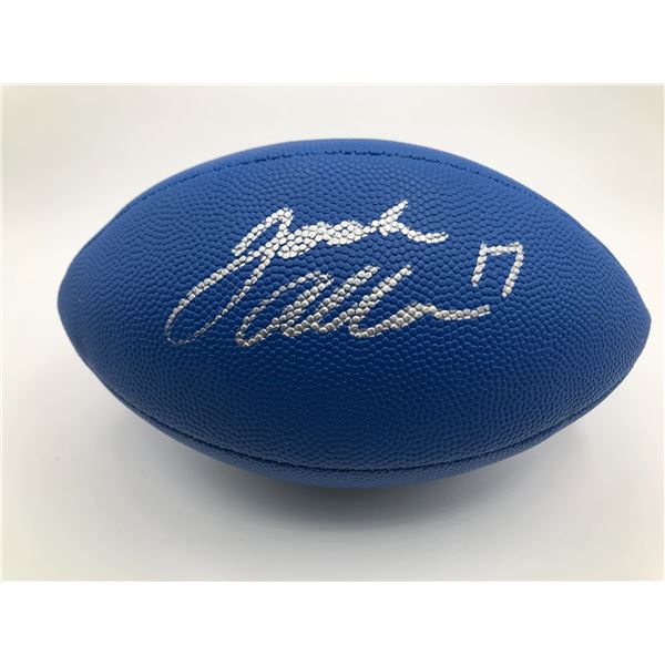 JOSH ALLEN SIGNED FOOTBALL - ACE COA