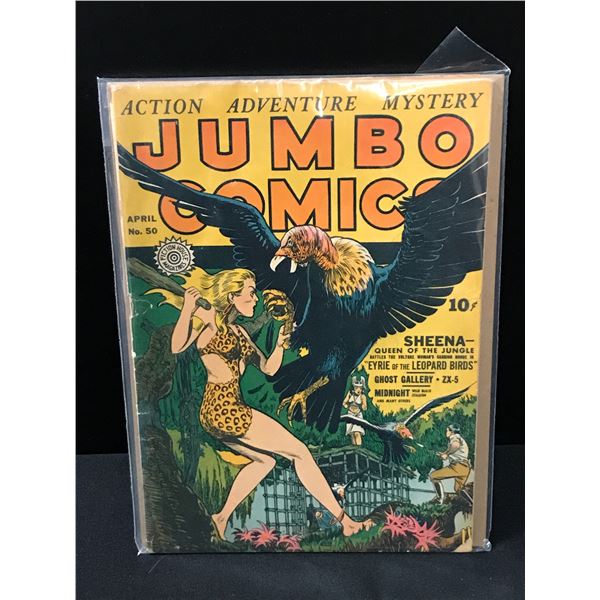 JUMBO COMIC #50 - FICTION HOUSE