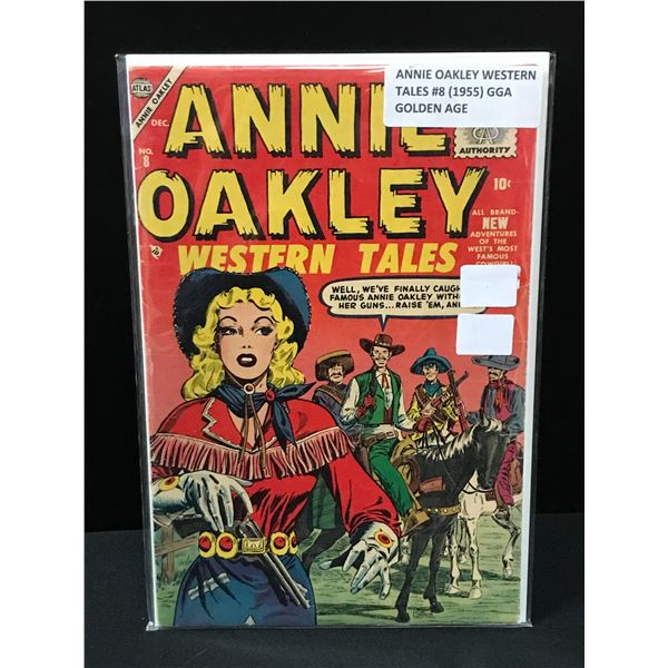 ANNIE OAKLEY #8 - ATLAS COMICS