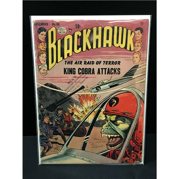 BLACKHAWK #58 - QUALITY COMICS