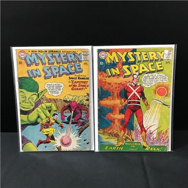 LOT OF 2 MYSTERY IN SPACE COMICS - DC COMICS