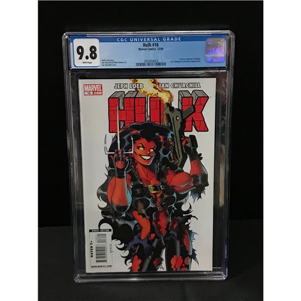 HULK 16 - CGC GRADE 9.8