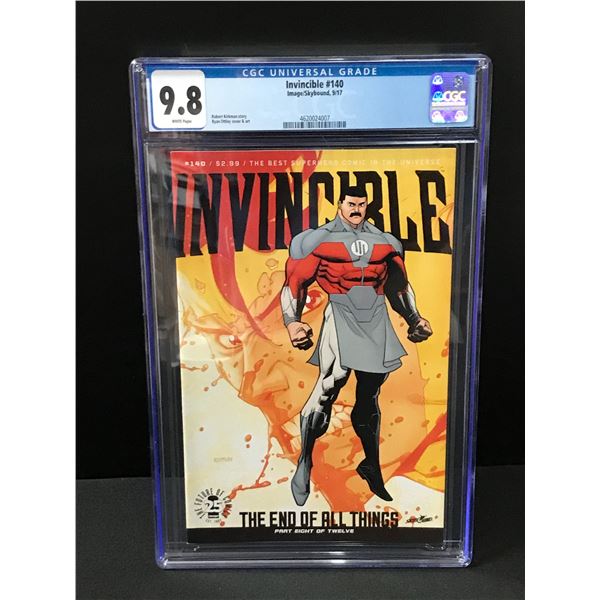 INVINCIBLE #140 - CGC GRADE 9.8