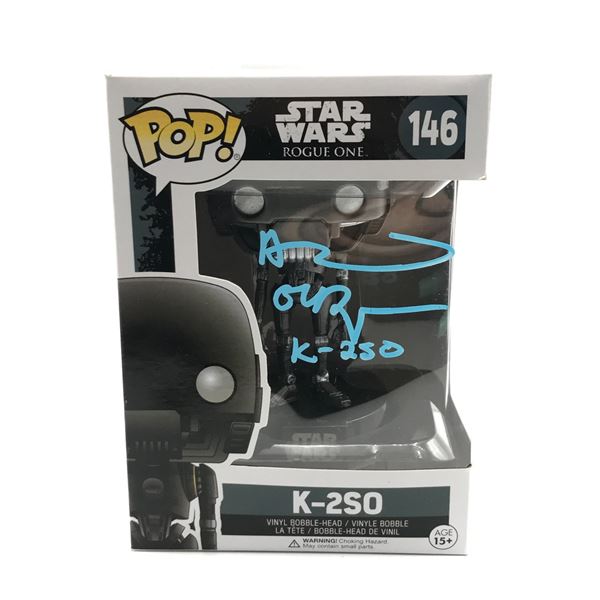 ALAN TUDYK SIGNED K-2SO FUNKO POP - WWOC COA