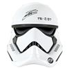 Image 1 : JOHN BOYEGA SIGNED STORM TROOPER HELMET - CELEBRITY AUTHENTICS COA
