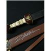 Image 3 : RUSSELL CROWE SIGNED GLADIATOR SWORD KB AUTHENTICS COA
