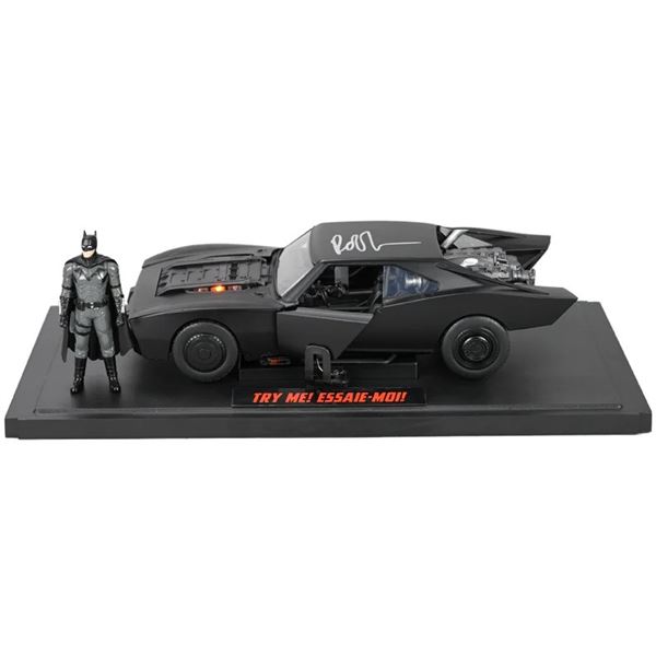 ROBERT PATTISON SIGNED BATMOBILE - CELEBRITY AUTHENTICS