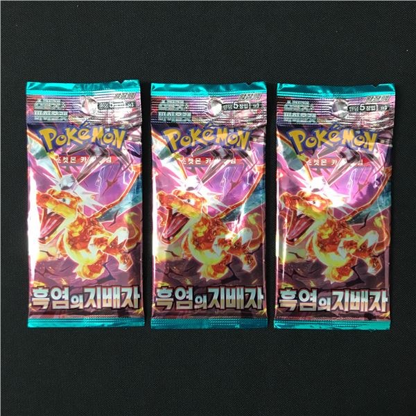 LOT OF 4 SEALED POKEMON PACKS