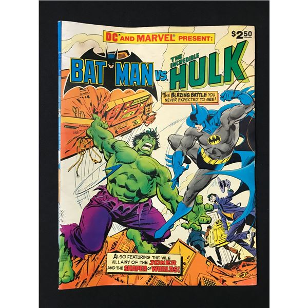 DC AND MARVEL COMICS BATMAN VS THE INCREDIBLE HULK