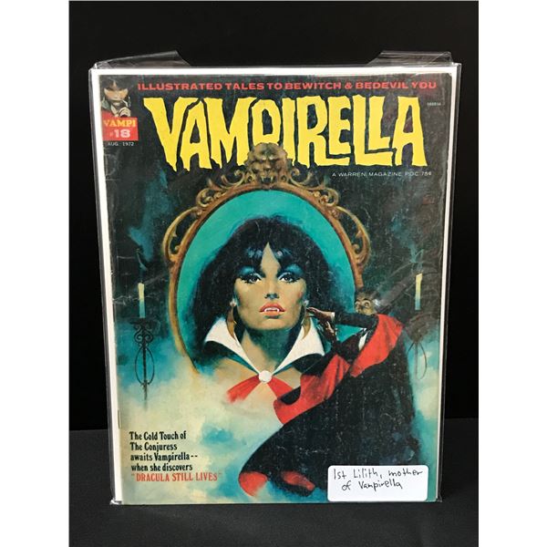 A WARREN MAGAZINE NO.18 VAMPIRELLA