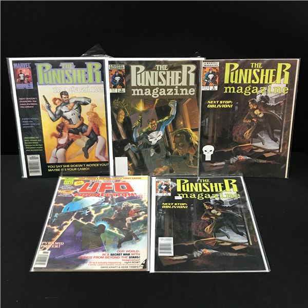 LOT OF 5 VAMPIRELLA COMICS