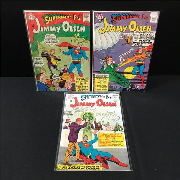 LOT OF 3 SUPERMAN'S PAL JIMMY OLSEN #87-89 - DC COMICS