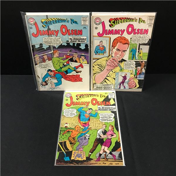 LOT OF 3 SUPERMAN'S PAL JIMMY OLSEN #81-83 - DC COMICS