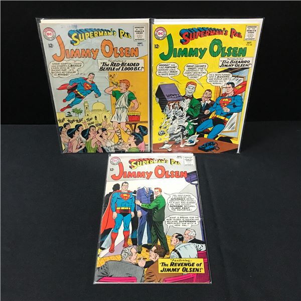 LOT OF 3 SUPERMAN'S PAL JIMMY OLSEN #78-80 - DC COMICS