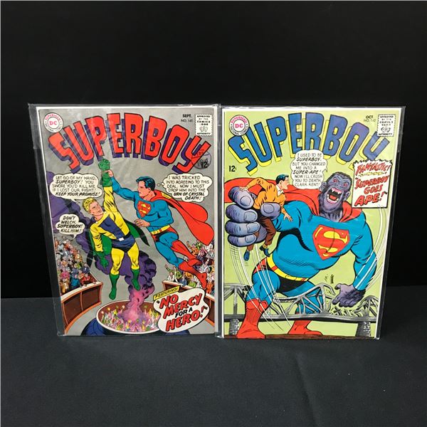 LOT OF 2 SUPERBOY COMICS #141-142 - DC COMICS
