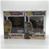Image 1 : LOT OF 2 GUARDIANS OF THE GALAXY FUNKO POPS