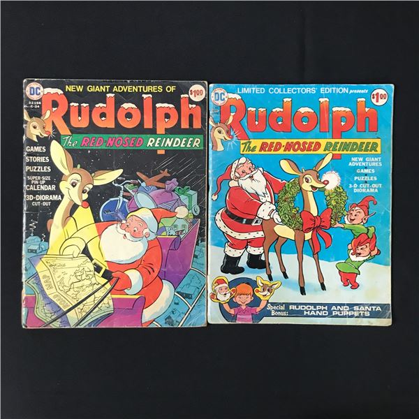 LOT OF RUDOLPH THE RED-NOSED REINDEER COMICS (DC COMICS)