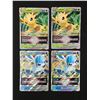 Image 1 : 2 jumbo Leafeon VSTAR promos, and 2  jumbo Glaceon VSTAR promo Pokemon trading cards