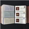 Image 3 : GOLDEN REPLICAS OF UNITED STATES STAMPS - 72 FIRST DAY STAMPS