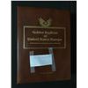 Image 1 : GOLDEN REPLICAS OF UNITED STATES STAMPS - 75 FIRST DAY STAMPS