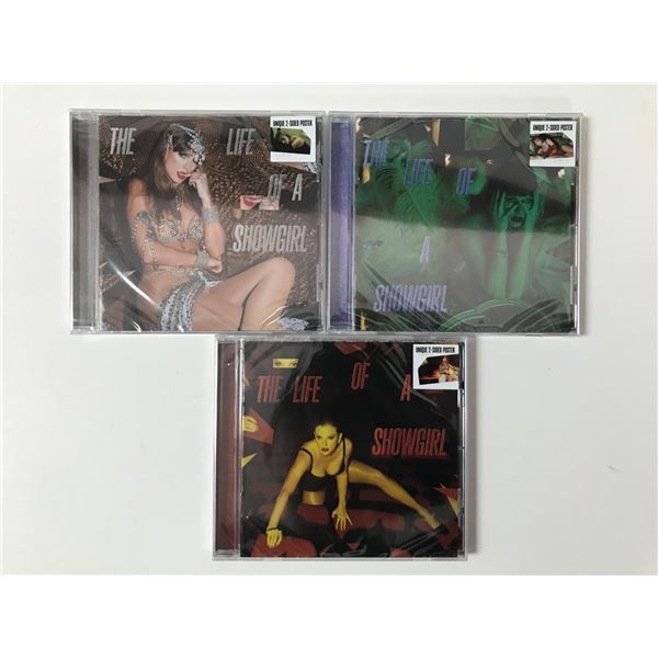 LOT OF 3 TAYLOR SWIFT CDS IN CASES