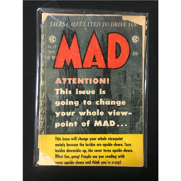 MAD #17 - AN ENTERTAINING COMIC