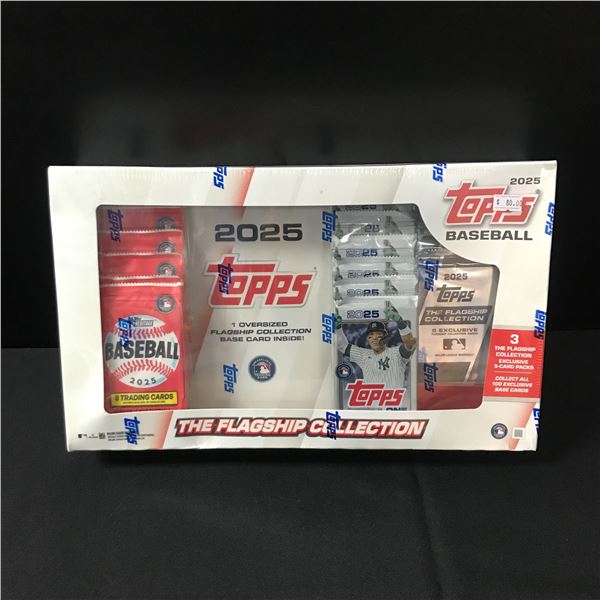 2025 TOPPS BASEBALL FLAGSHIP COLLECTION SEALED BOX
